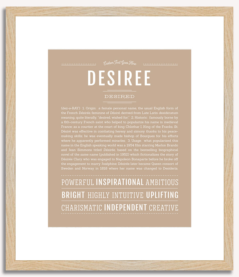 Desiree | Name Art Print