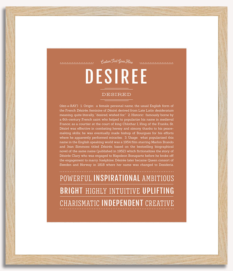 Desiree | Name Art Print