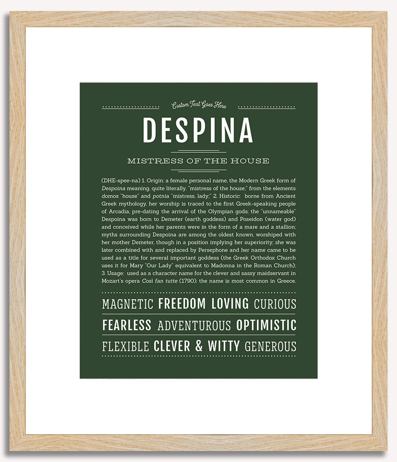 Despina | Name Art Print