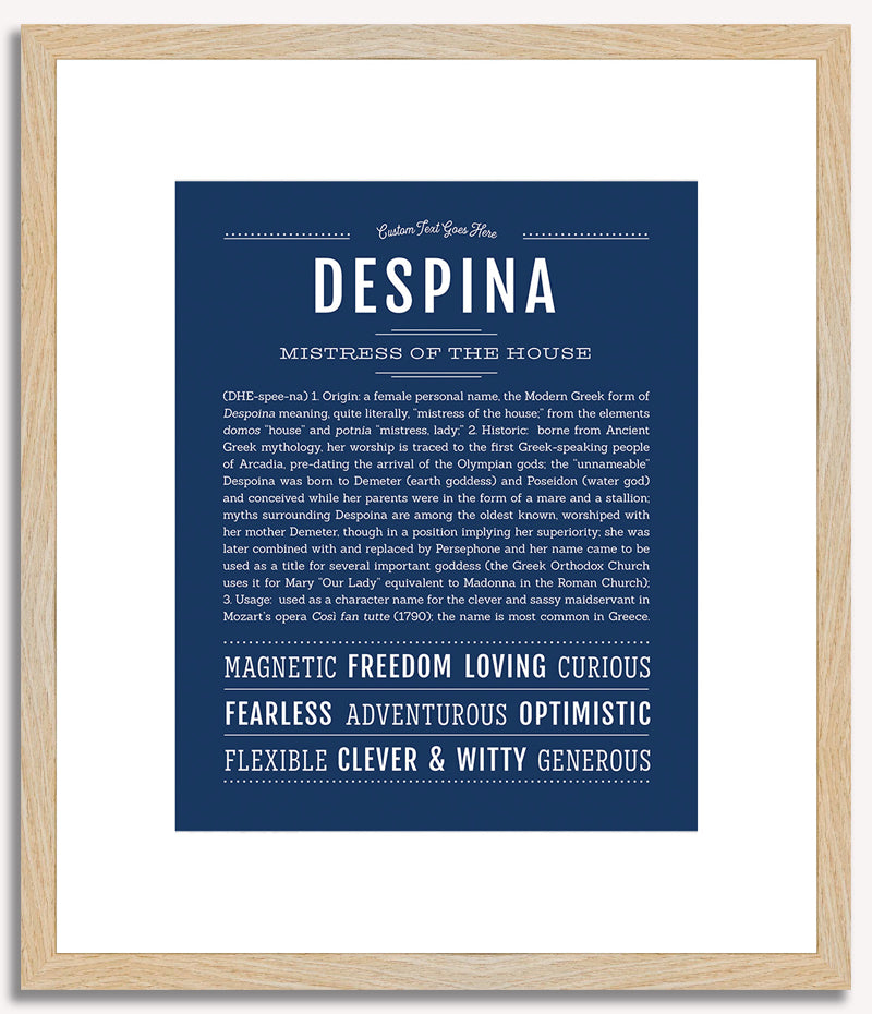 Despina | Name Art Print