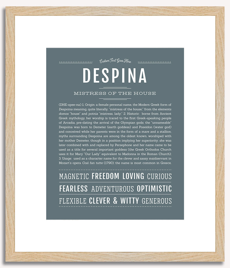 Despina | Name Art Print