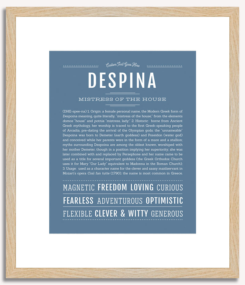 Despina | Name Art Print