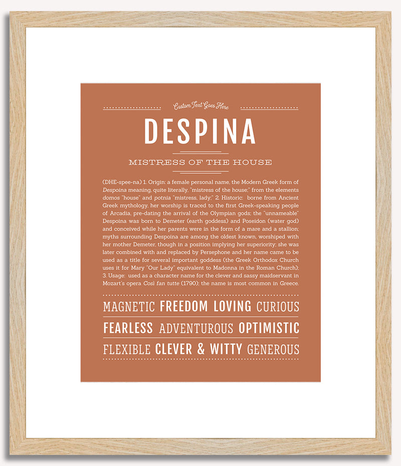 Despina | Name Art Print