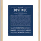 Destinee | Name Art Print