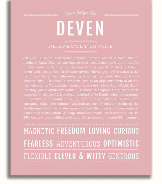 Frame Options | Dusty Rose | No Frame