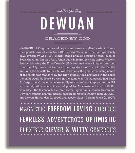 Frame Options | Deep Purple | No Frame