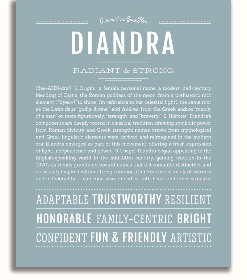 Frame Options | Powder Blue | White Frame, Matted