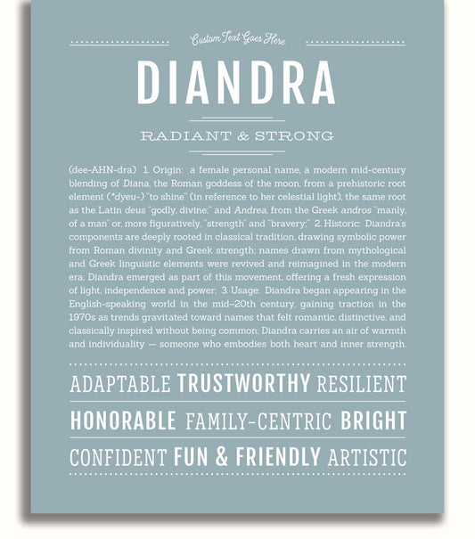 Frame Options | Powder Blue | White Frame, Matted