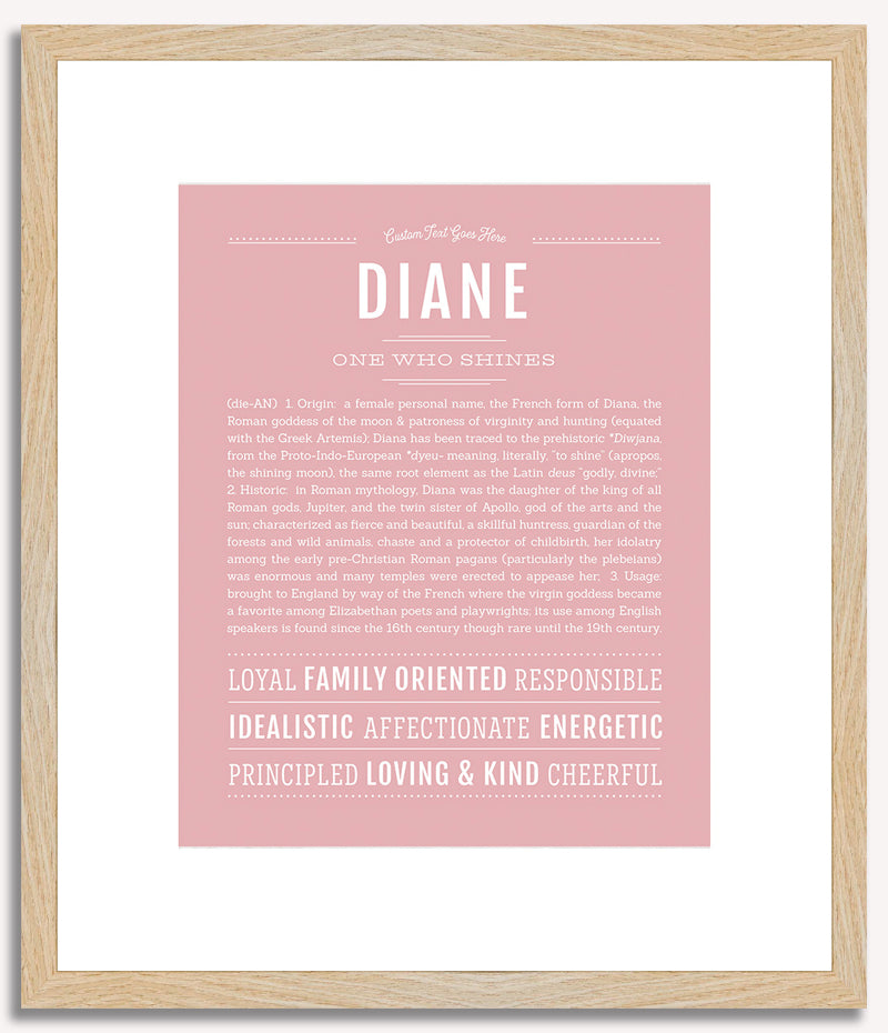 Diane | Name Art Print