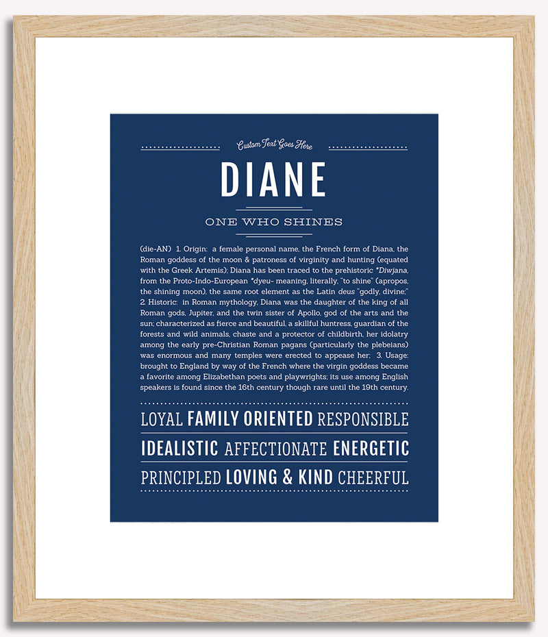 Diane | Name Art Print