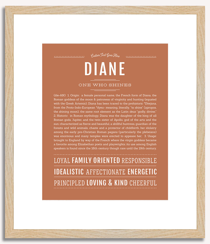 Diane | Name Art Print