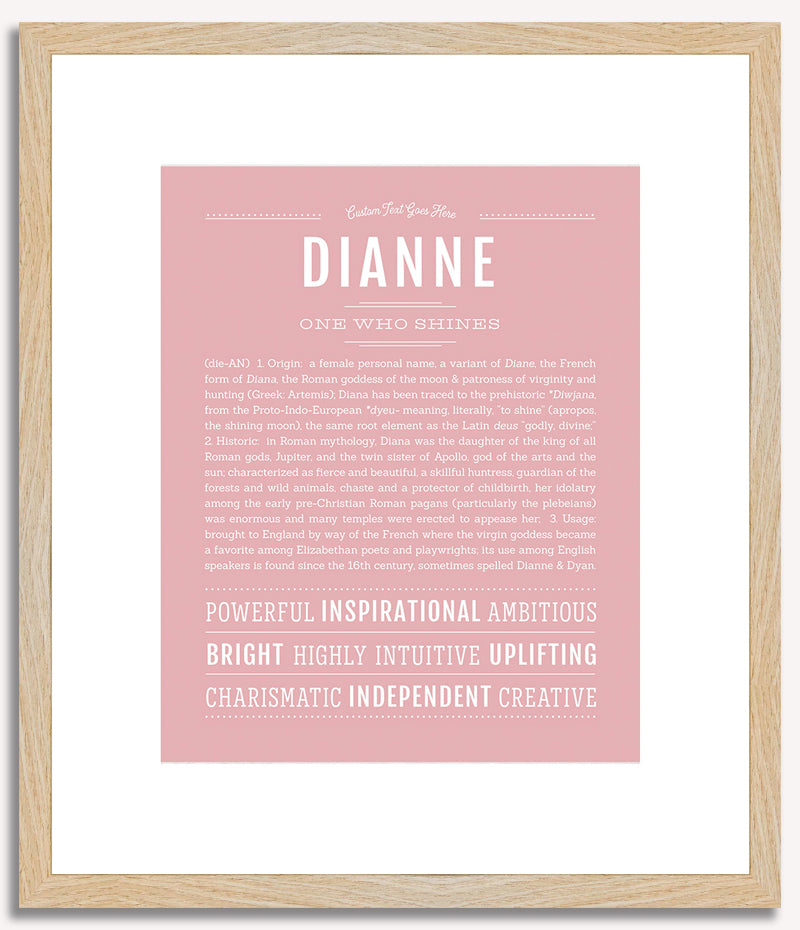 Dianne | Name Art Print