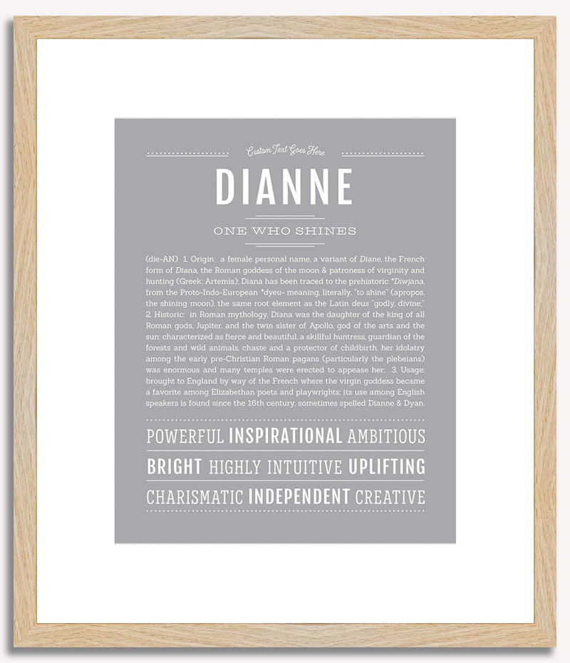 Dianne | Name Art Print