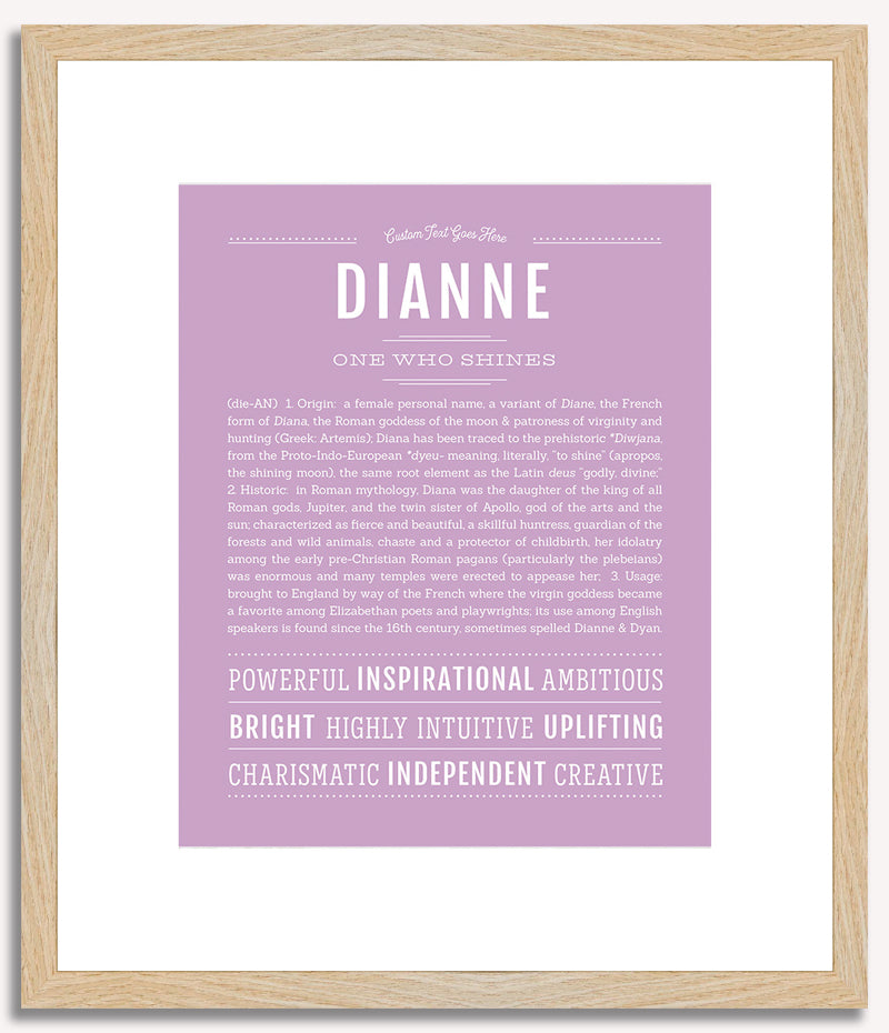 Dianne | Name Art Print