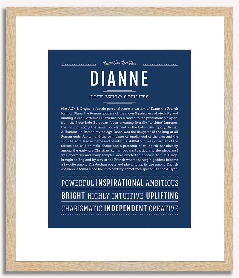 Dianne | Name Art Print