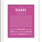 Frame Options | Dark Pink | White Frame, Matted