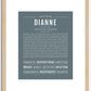 Dianne | Name Art Print