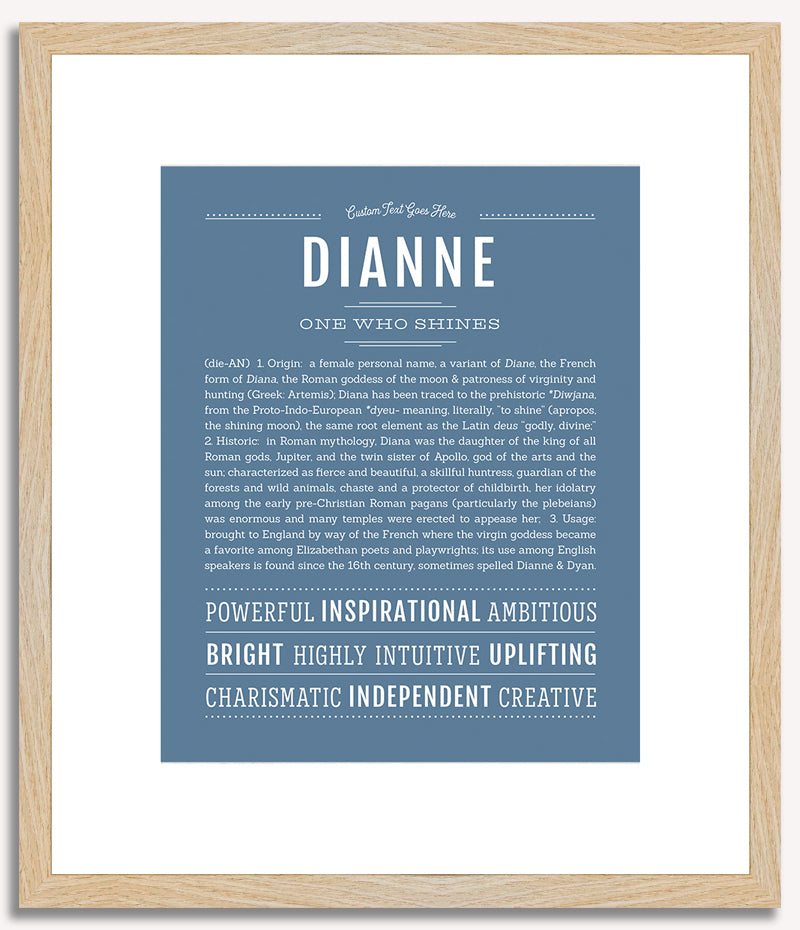 Dianne | Name Art Print