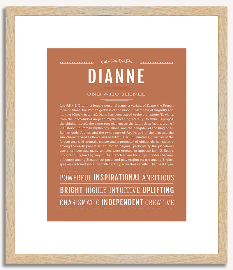 Dianne | Name Art Print