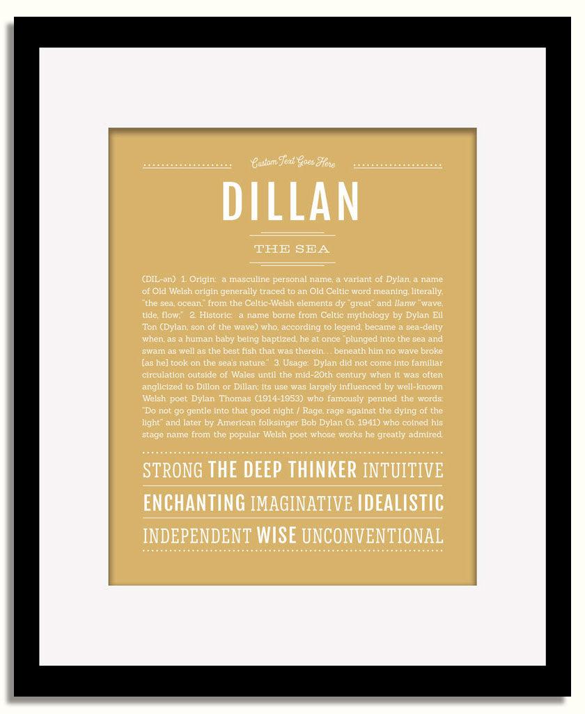 Dillan | Name Art Print