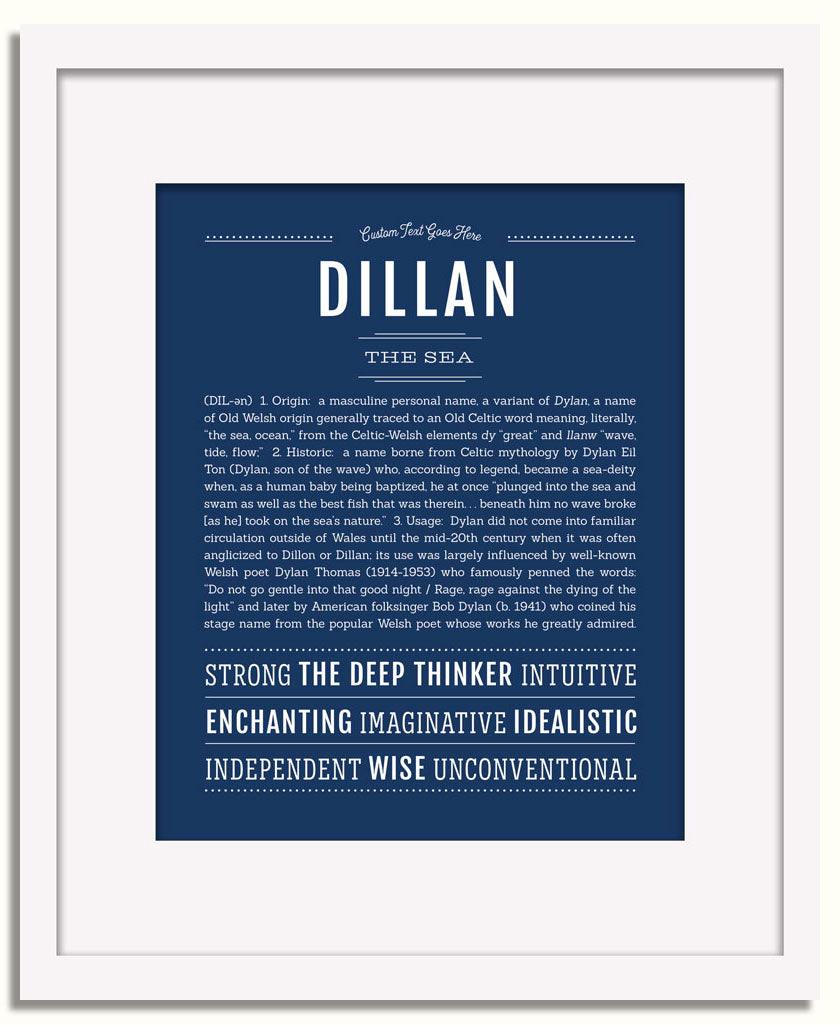 Dillan | Name Art Print