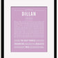 Frame Options | Lilac | Black Frame, Matted