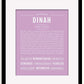 Frame Options | Lilac | Black Frame, Matted