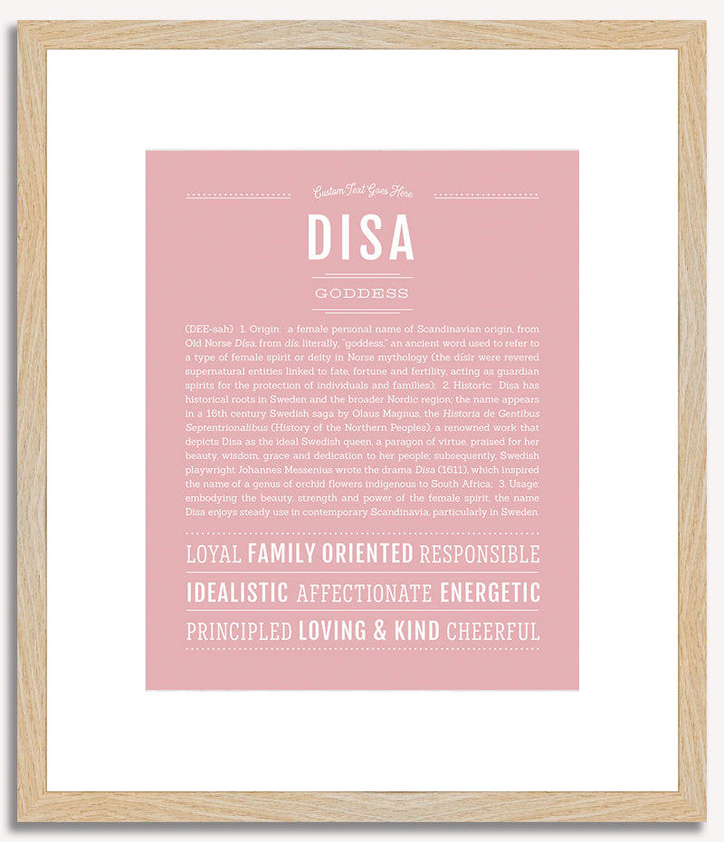 Disa | Name Art Print