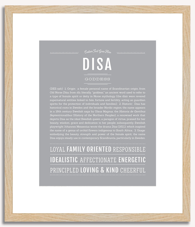 Disa | Name Art Print