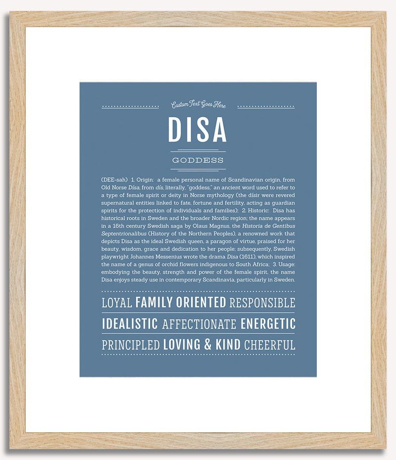 Disa | Name Art Print