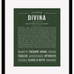 Divina | Name Art Print
