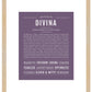 Divina | Name Art Print