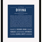 Divina | Name Art Print