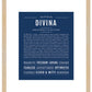 Divina | Name Art Print