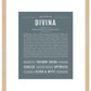 Divina | Name Art Print