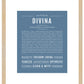 Divina | Name Art Print