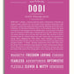Frame Options | Dark Pink | White Frame, Matted