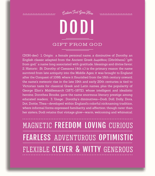Frame Options | Dark Pink | White Frame, Matted