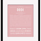 Dodi | Name Art Print