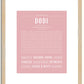 Dodi | Name Art Print