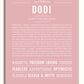 Frame Options | Dusty Rose | White Frame, Matted