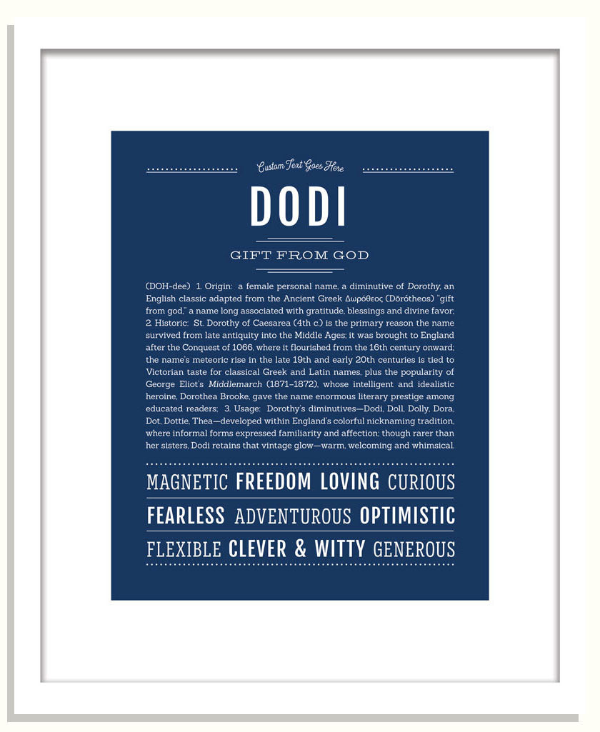 Dodi | Name Art Print