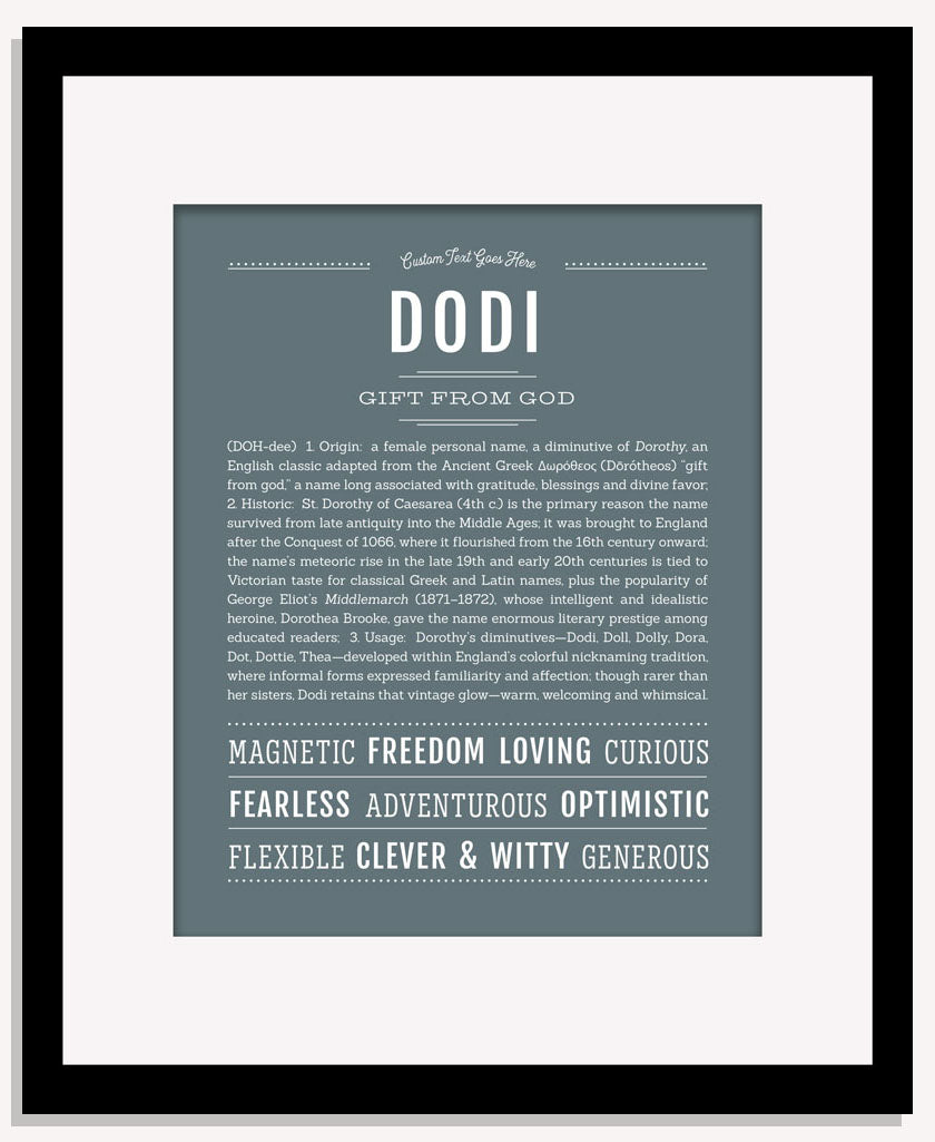 Dodi | Name Art Print
