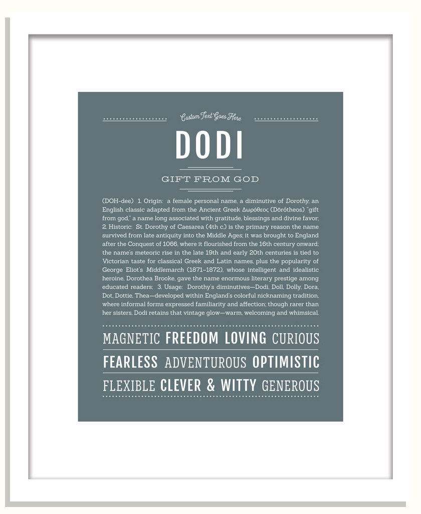 Dodi | Name Art Print