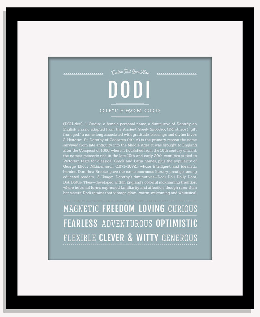 Dodi | Name Art Print