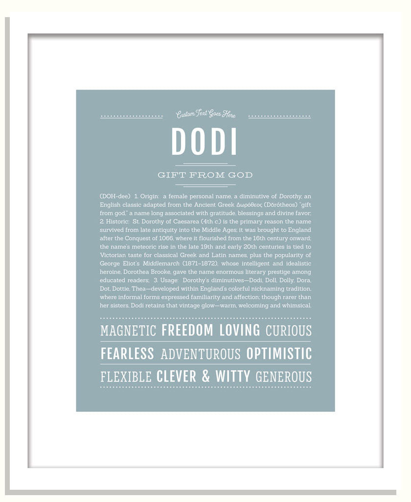 Dodi | Name Art Print