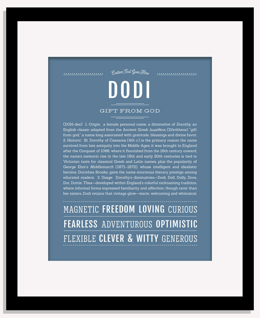 Dodi | Name Art Print