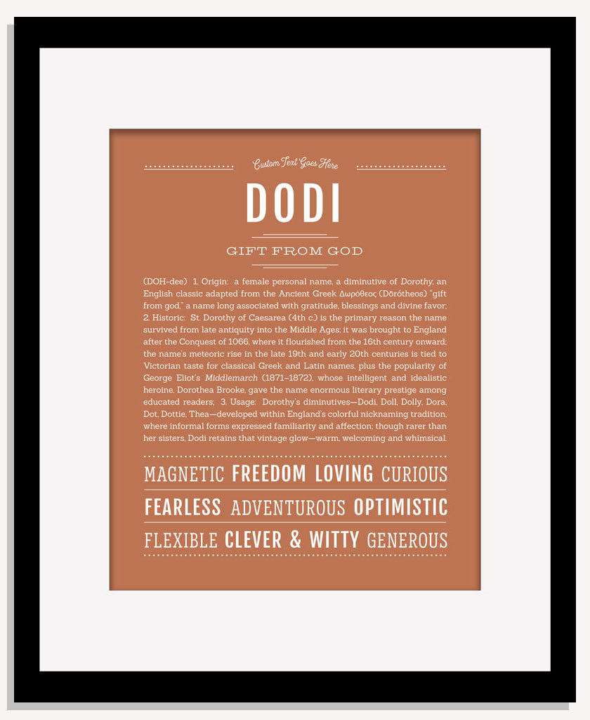 Dodi | Name Art Print