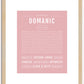 Domanic | Name Art Print