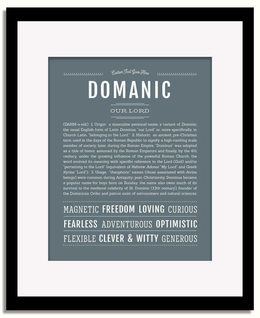 Frame Options | Night Rendezvous | Black Frame, Matted